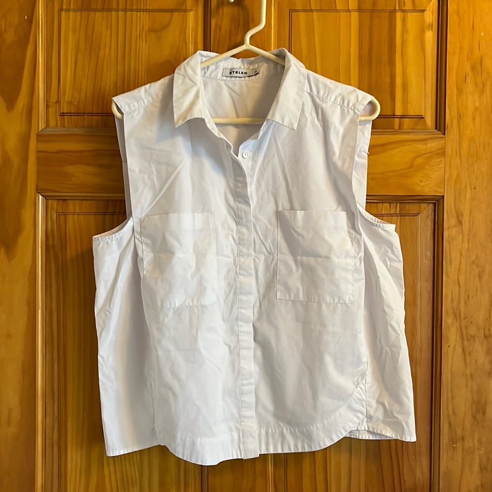 Button Down Steven Top - Large